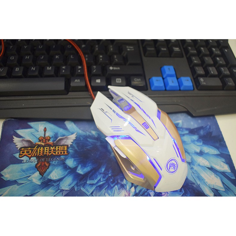 Chuột chuyên game 6D -RAYOUAR LED