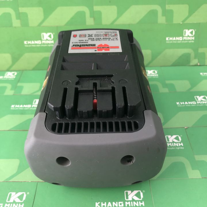 Vỏ và mạch Bosch 36V Li-ion có mạch báo pin, 2 hàng - 20 cell 18650.