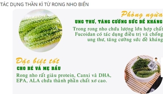 Rong nho tách nước 100g
