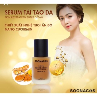 Serum tái tạo da soonacos.