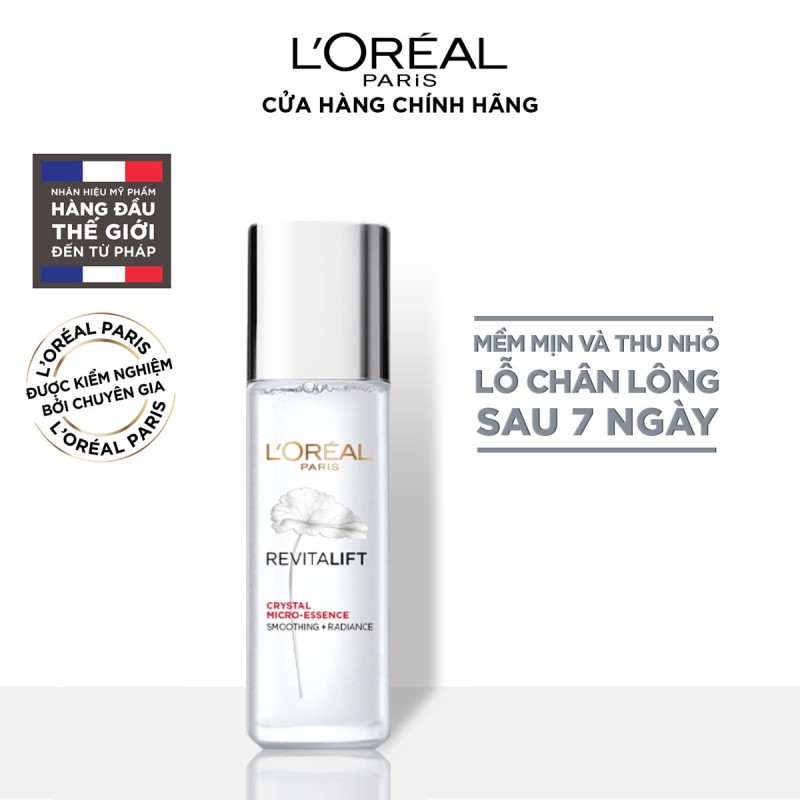 Bộ tinh chất siêu cấp ẩm và căng mướt da L'Oreal Paris