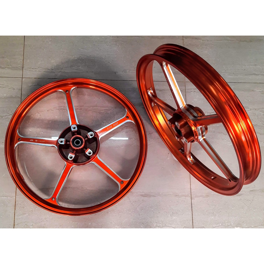 Mâm CNC KING ROAD - XMODE dành cho Exiter 150-155 bản 1.6 trước sau