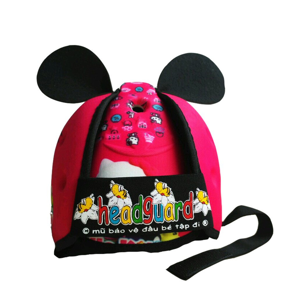 Nón Bảo Hiểm Bảo Vệ Đầu Cho Bé HEADGUARD - Hello Kitty