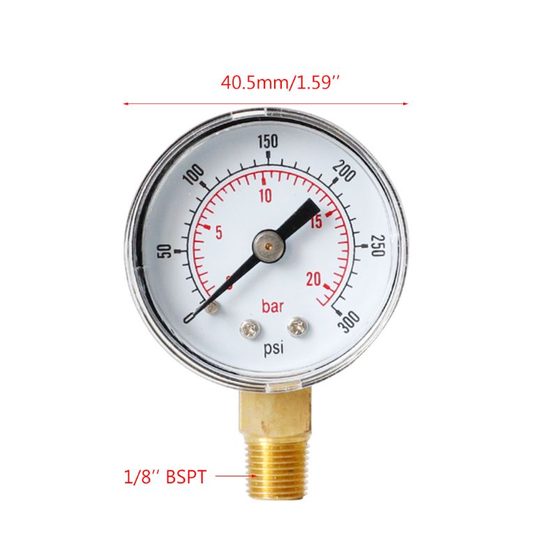 Wer Đồng Hồ Đo Áp Suất Kép Bằng Thép Với Đồng Thau Bên Trong Cho Bình Gas Nhiên Liệu Nước Liqu