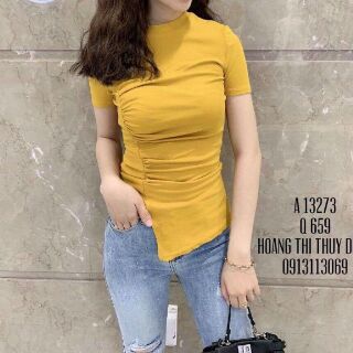 áo lệch vạt