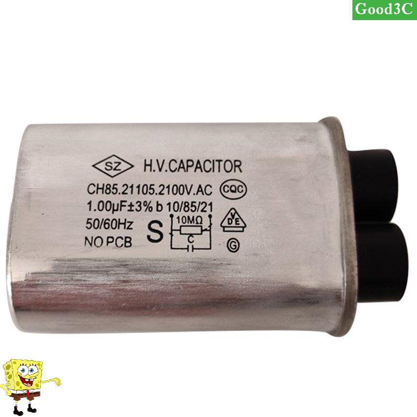 【Good】 Ch85 High Voltage Microwave Oven Capacitor 1.00Uf High Voltage Capacitor