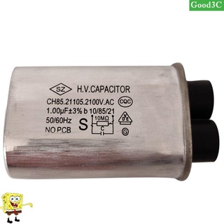 Ch85 High Voltage Microwave Oven Capacitor 1.00Uf High Voltage Capacitor