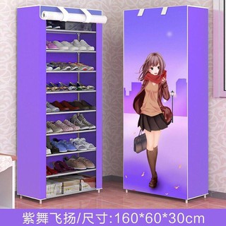 Tủ giầy vải 3D cao cấp 9 tầng