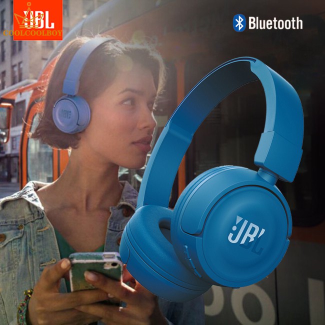 Tai Nghe Không Dây Jbl T450Bt Có Mic Và Phụ Kiện