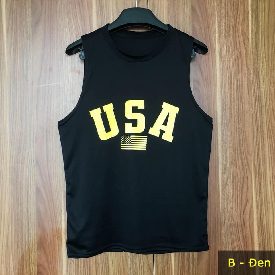 Áo thun ba lỗ nam 𝐊𝐈𝐍𝐆𝐌𝐀𝐍  chuẩn gym nữ in hình  áo tanktop nam nữ vải lụa cao cấp thoáng mát