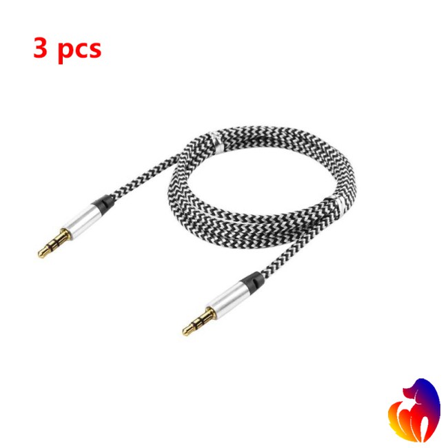 1 Pc/2 Pcs/3 Pcs 1M 3.5mm Jack Plug Aux Cable Audio Lead for to Headphone MP3 iPod PC Car