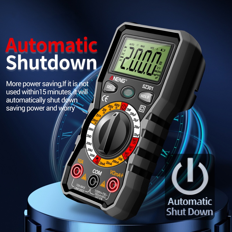 Vạn Năng Kế Kỹ Thuật Số AC Tự Động Đo Dòng Điện DC