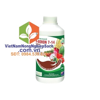 Phân Bón Lá Cao Cấp Hi-Boron 7-14 Công Ty  Lộc Trời 500ml