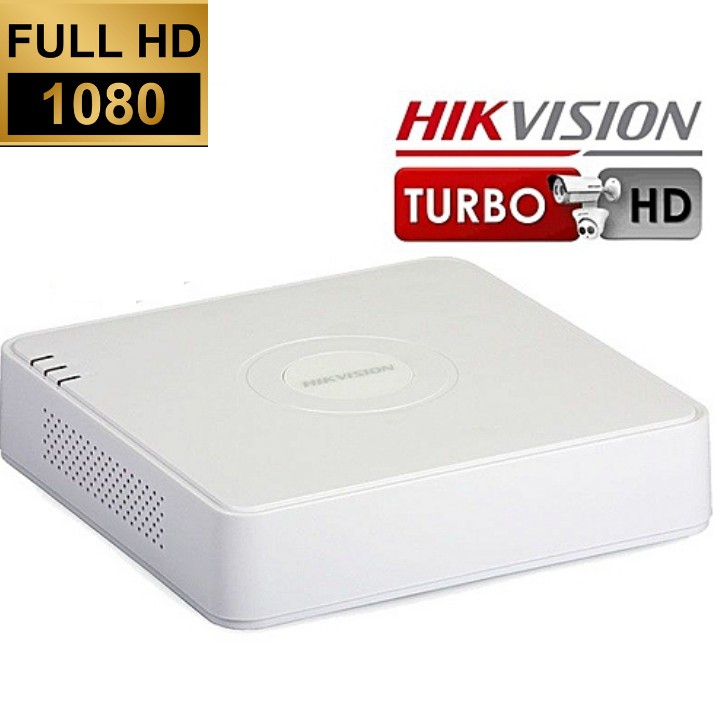 Đầu ghi hình HD-TVI 4 kênh vỏ nhựa DS-7104HGHI-F1 - Bảo hành 2 năm - đổi mới trong 14 ngày