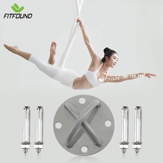 HÀNG CAO CẤP - Bộ Giá Móc Treo Võng Tập Yoga Bay Bằng Thép - Phụ kiện lắp Võng Yoga hammock - Hàng Cao Cấp