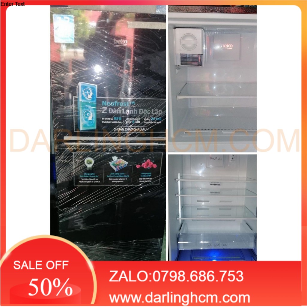 Tủ lạnh Beko 260L, hàng trưng bày ( Chỉ Giao HCM)