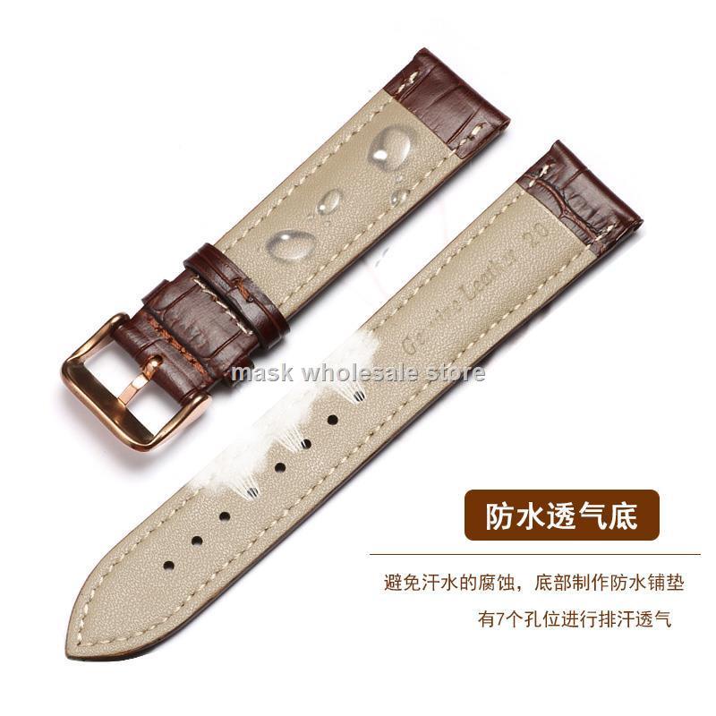 TISSOT ❁Dây Đeo Đồng Hồ Bằng Da 1853 Durul Kutukasen 19 21mm Cho Nam Và Nữ