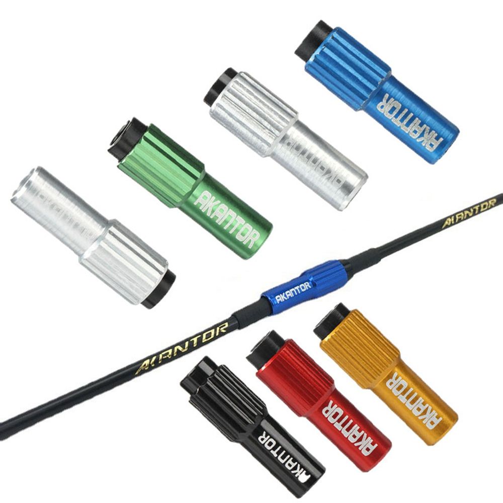 1 phụ kiện dây cáp phanh xe đạp với ốc vít điều chỉnh 7 màu tùy chọn