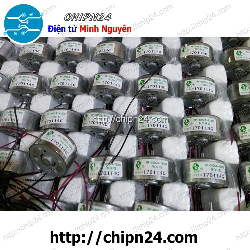 [1 CÁI] (H129) Động cơ Tròn RF300 RF-300CA 3-6VDC