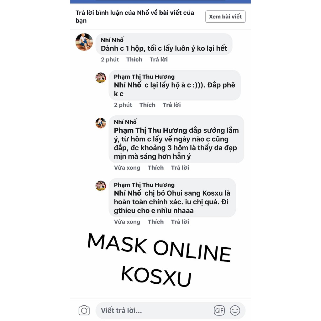 MẶT NẠ ONLINE KOSXU | BigBuy360 - bigbuy360.vn