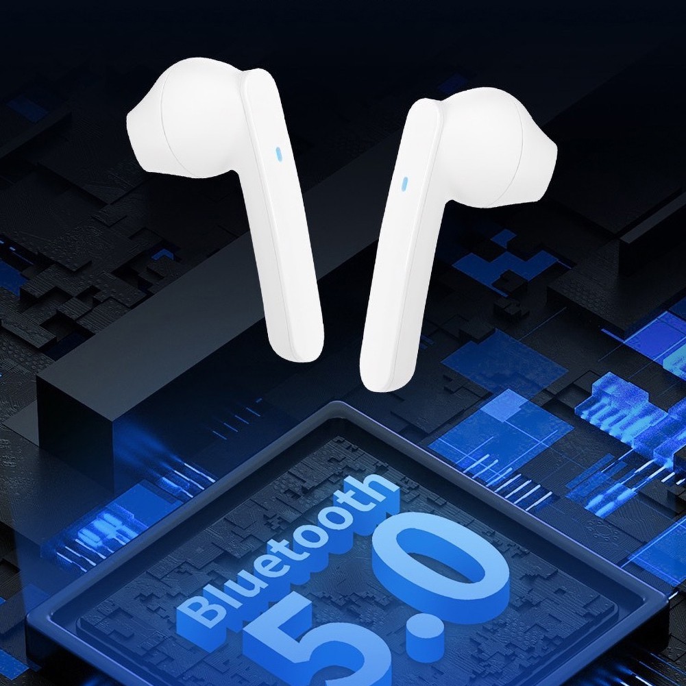 Tai Nghe Bluetooth 5.0 Hel + T6 Tws Không Dây Cảm Ứng Thông Minh