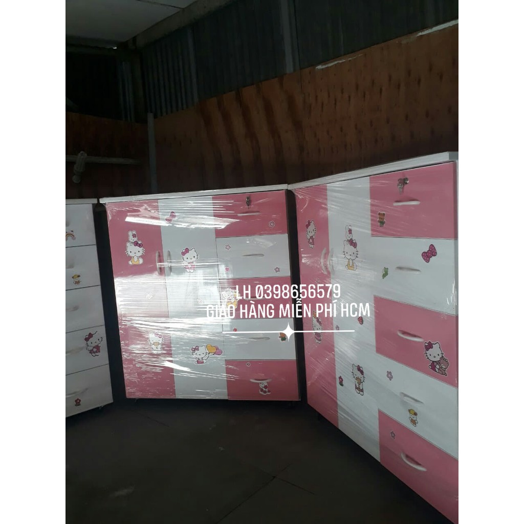 Tủ quần áo cho bé nhựa đài loan fs hcm