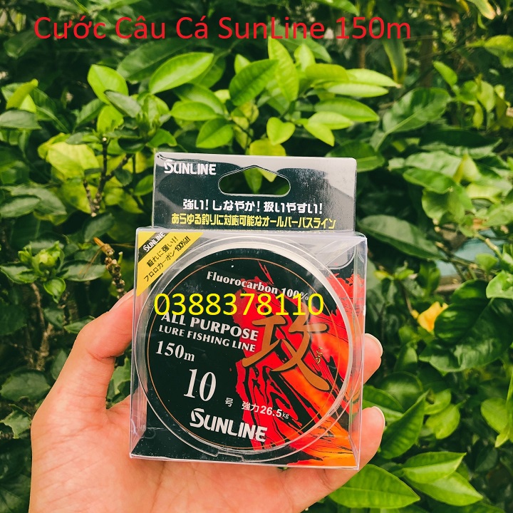 Dây Cước Câu Cá SunLine 150m Nhật