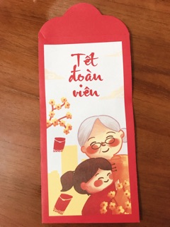 Combo 200 chiếc lì xì tết 2019
