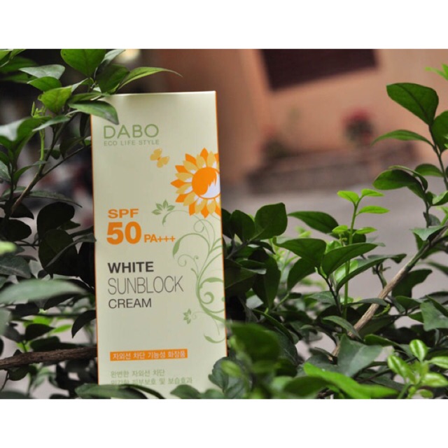 KEM CHỐNG NẮNG DABO WHITE SUNBLOCK CREAM SPF50 PA+++