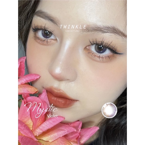 Kính áp tròng mềm/Lens Mystic Violet lens twinkle