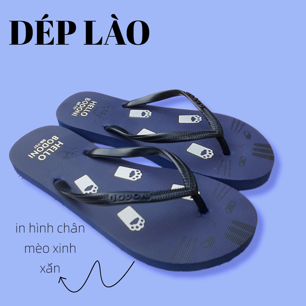 Dép xỏ ngón, lào, tông, kẹp, hình mèo, chân mèo, có size lớn, big size 40 41 42 43