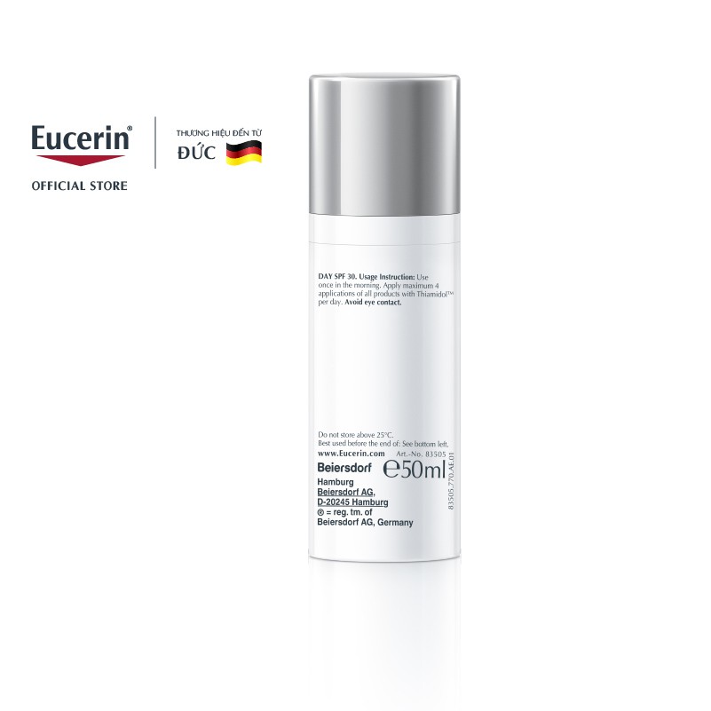 Kem dưỡng ngày giảm thâm nám & sáng da Eucerin Spotless Brightening SPF30 50ml | BigBuy360 - bigbuy360.vn