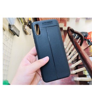 Ốp lưng dẻo cho Xiaomi Redmi 9A/ 9C Vân giả da Auto Focus siêu đẹp