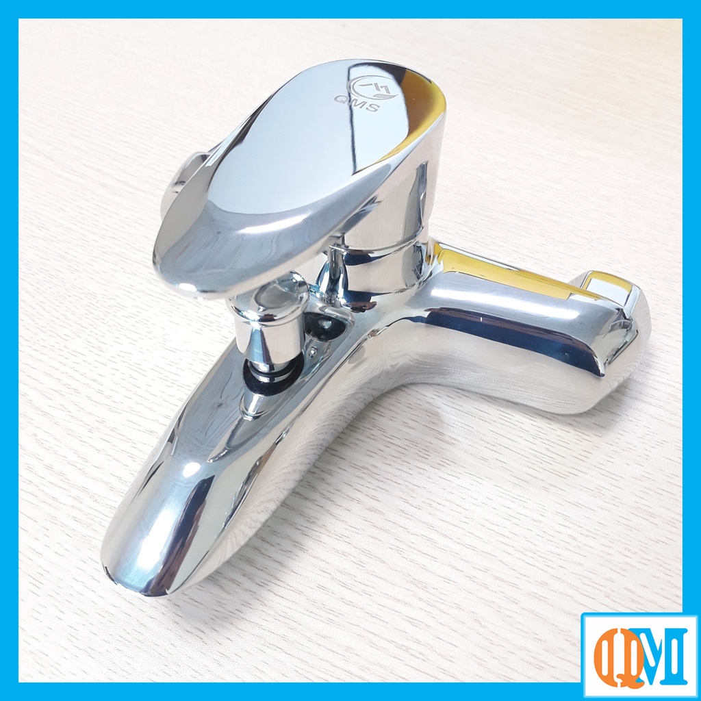 Củ vòi hoa sen, củ sen nóng lạnh bằng Đồng dáng Phi Thuyền Vũ Trụ Loại Tốt (bộ gồm củ sen + chặn + chân Z) - QM.CS08