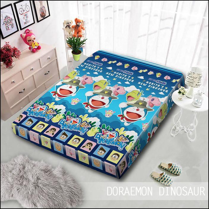 Nệm Trải Giường Hình Doraemon Dinosa Monalisa Uk 100 T 20 Cho Bé