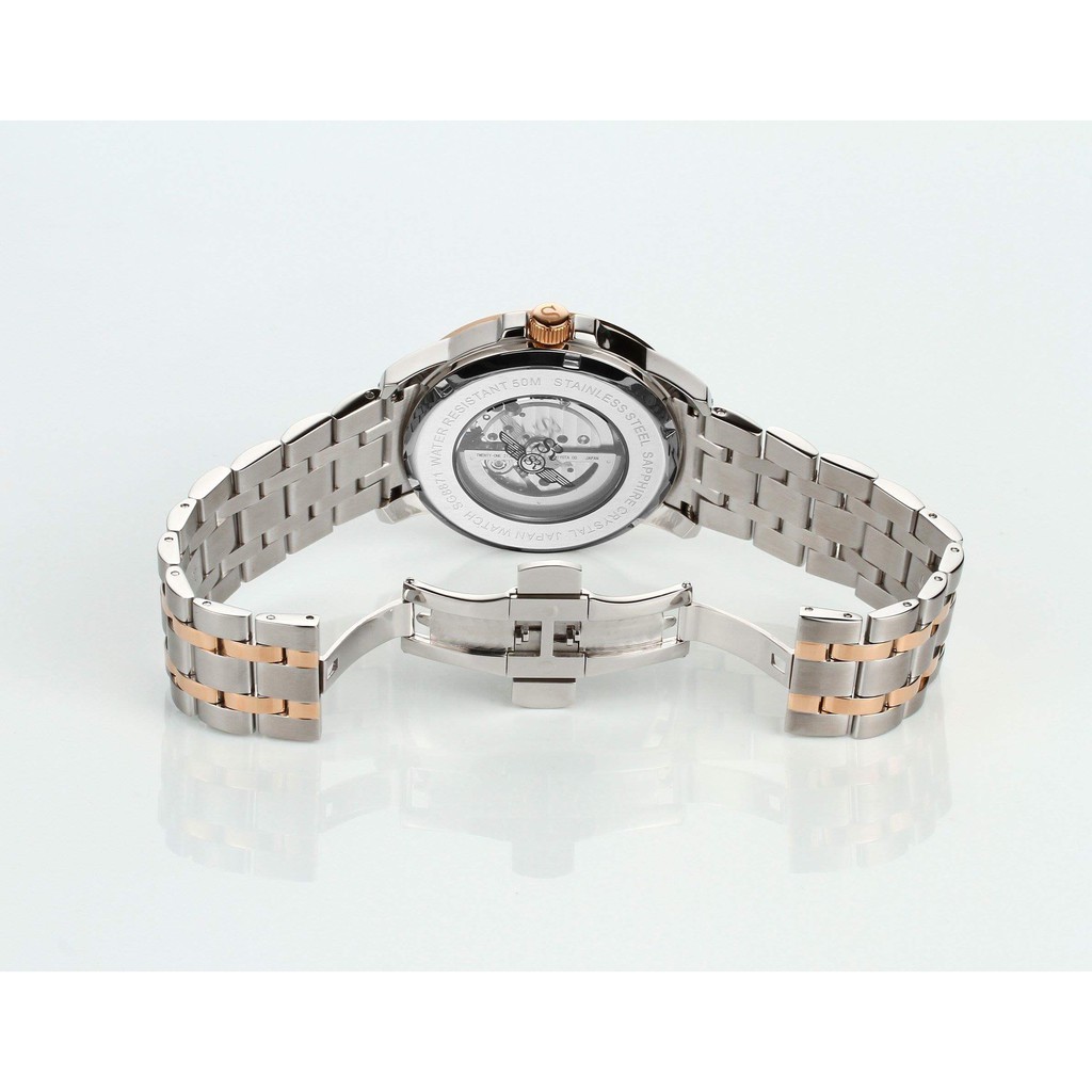 Đồng hồ Nam SRWATCH Automatic ( cơ ) Open Heart SG8871.1302 mặt kính sapphire , chống nước , chống trầy , Bảo Hành 12 TH