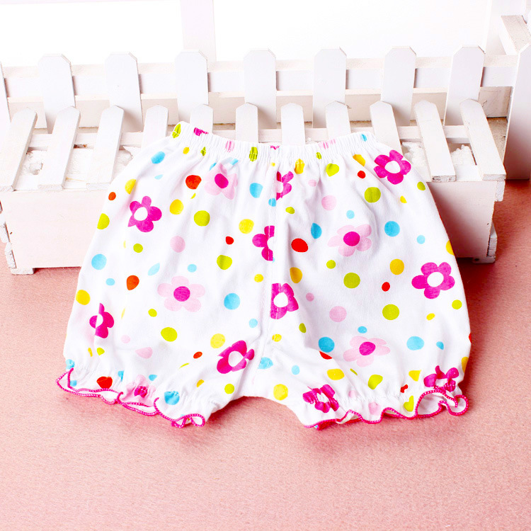 Cotton Baby Short Pants Girl Pants Casual Pants Beach Pants Quần Short Cotton 100% Mềm Mại Cho Bé Gái 1-3 Tuổi