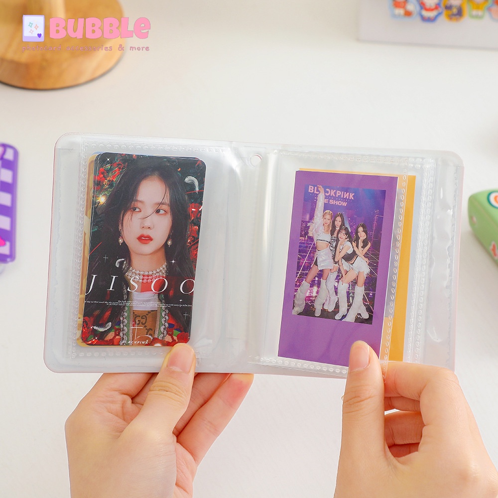 Collect book Good Day kẻ caro album ảnh 3 inch sổ ảnh đựng card Kpop thẻ bài Anime binder sheet