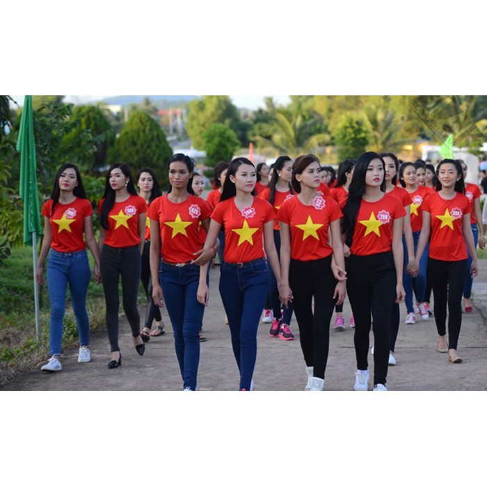 ❤️Free Ship❤️áo cờ - áo cổ động