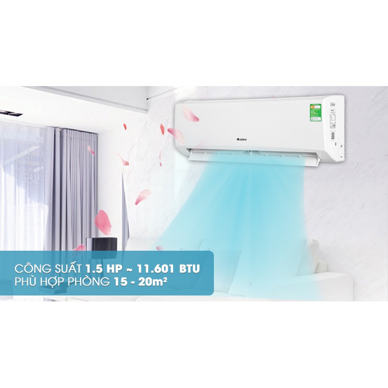 Máy lạnh Gree 1.5 HP GWC12KC-K6N0C4 (Miễn phí giao tại HCM-ngoài tỉnh liên hệ shop)