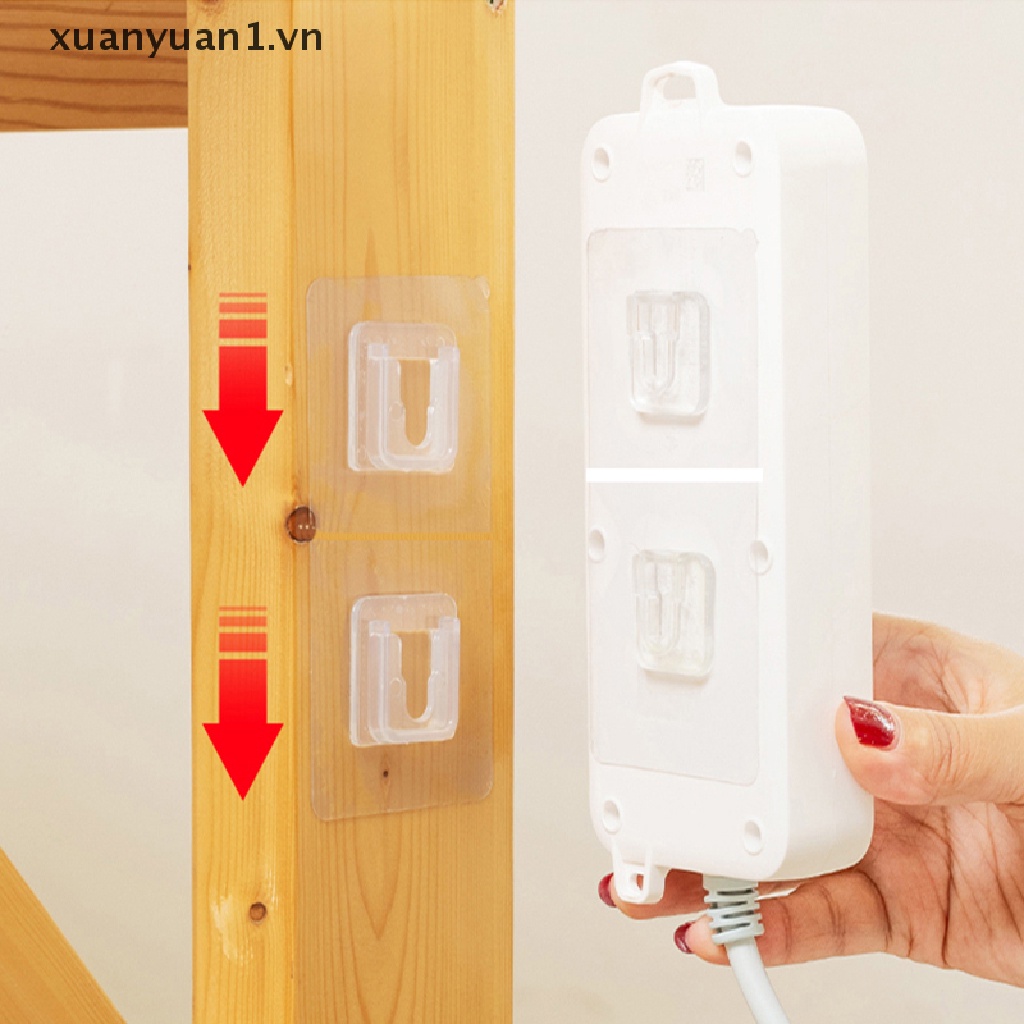 Set 10 Cặp Móc Treo Đồ Dán Tường Tiện Lợi