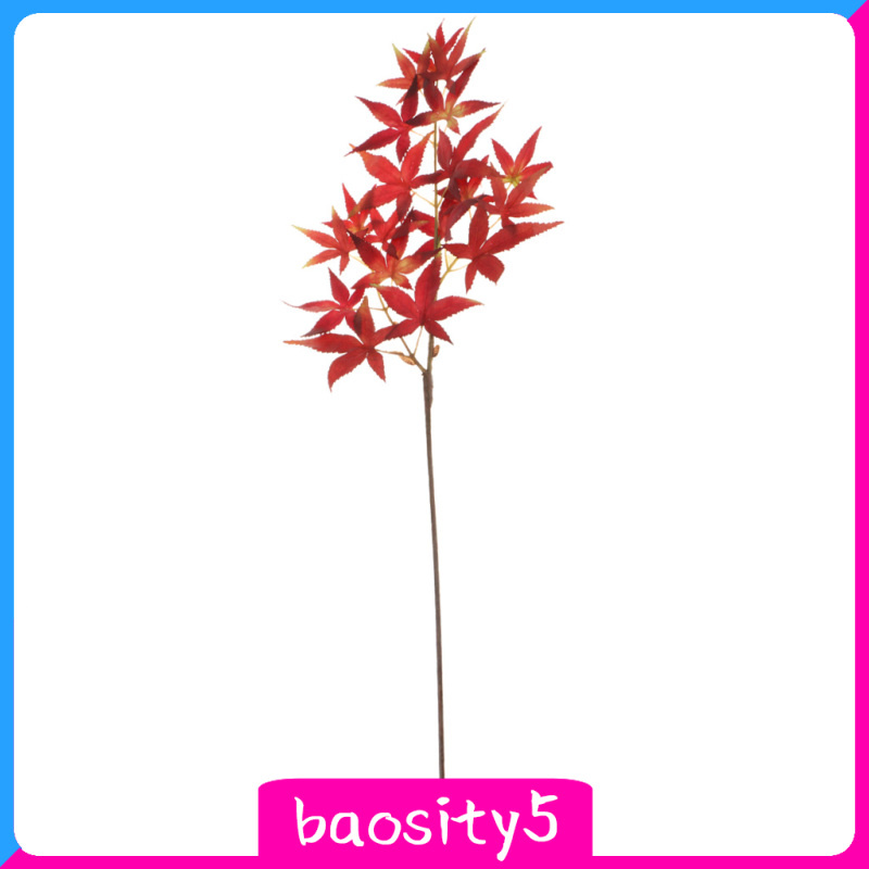 [baosity5]Simulation Artificial Maple Leaves Leaf for Home Wedding Floral Decor 02