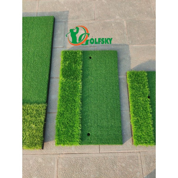 Thảm Golf Swing Kích Thước 30cm x 60cm - Tặng kèm tee cao su và bóng golf