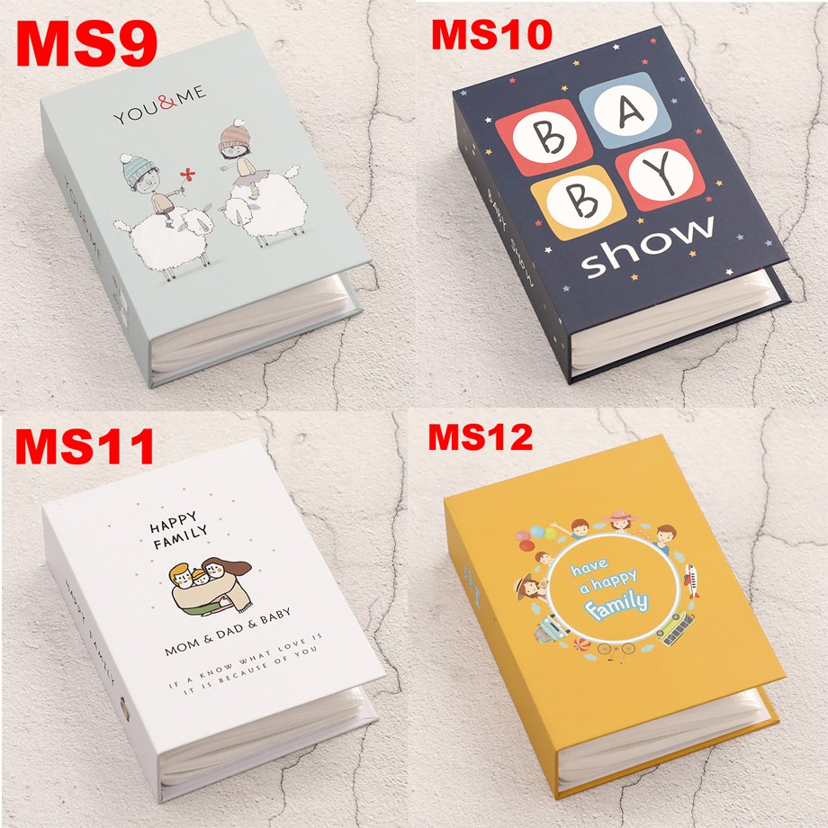 Album 9x13cm, Album đựng ảnh kèm 100 tấm 9x13cm