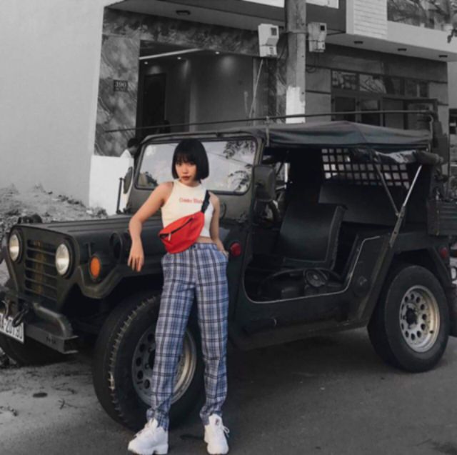 Quần Ngố PLAID PANTS Caro - Fullsize Nam Nữ | BigBuy360 - bigbuy360.vn