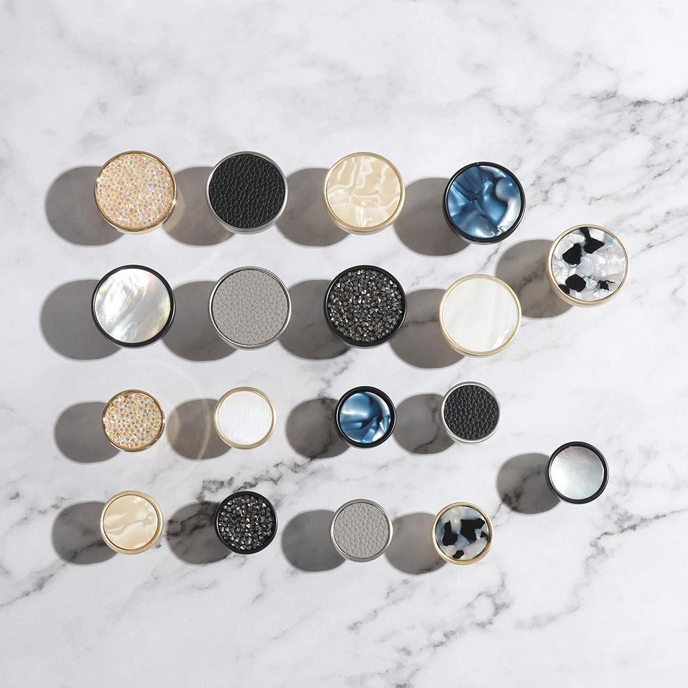 Tay Nắm Cửa Bằng Hợp Kim Kẽm Họa Tiết Cẩm Thạch Sáng Bóng|Tay Nắm Ngăn Kéo Tủ Cao Cấp Tiện Lợi Dễ Sử Dụng