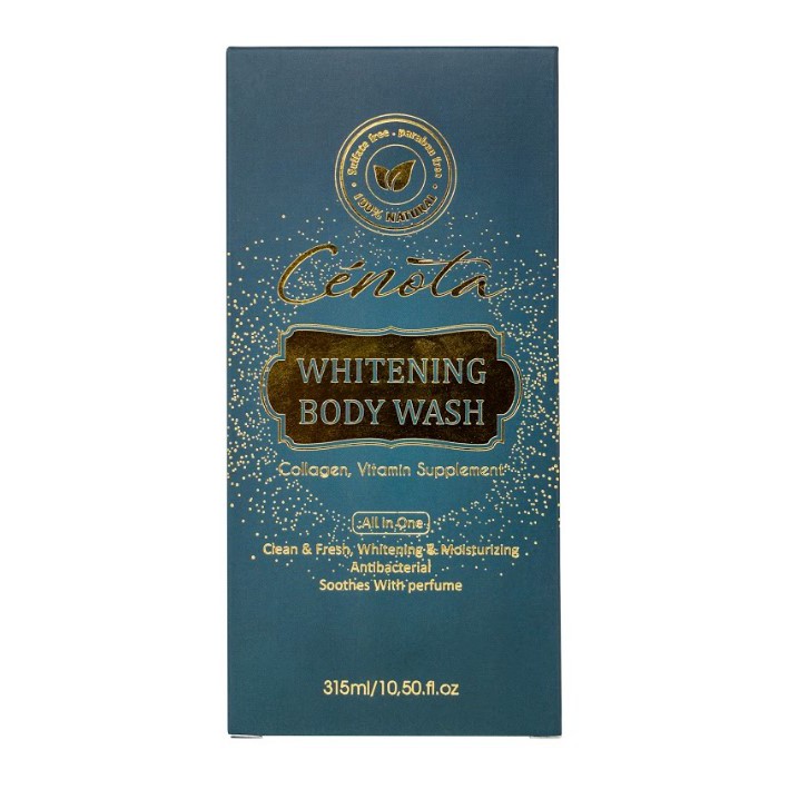 Sữa Tắm Trắng Da Hạt Collagen Cenota Whitening Body Wash 315ml