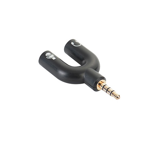 Bộ gộp micro và audio âm thanh ra 1 cổng jack cắm 3.5mm tiện lợi