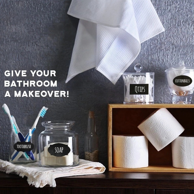 Set 36 Nhãn Dán Phân Loại Hũ Gia Vị Tiện Dụng