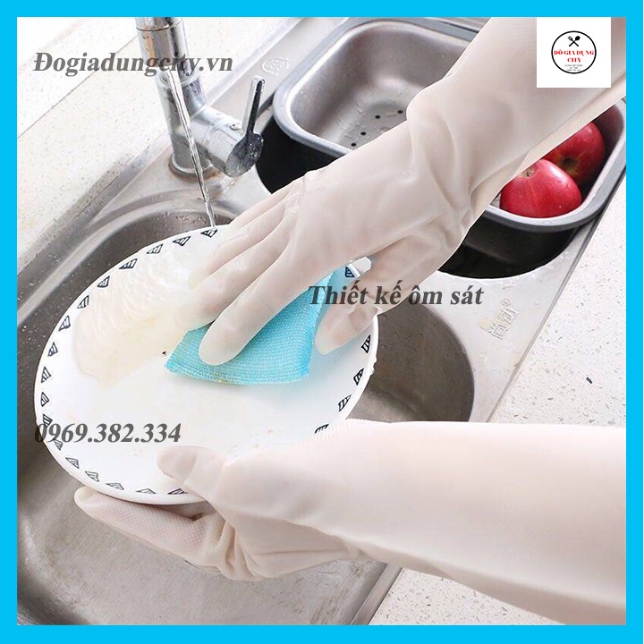 Gang Tay Cao Su Con Hươu - Siêu Bền - Siêu Dai - Rửa Bát - Rửa Chén - Giặt Giũ Bảo Vệ Da Tay